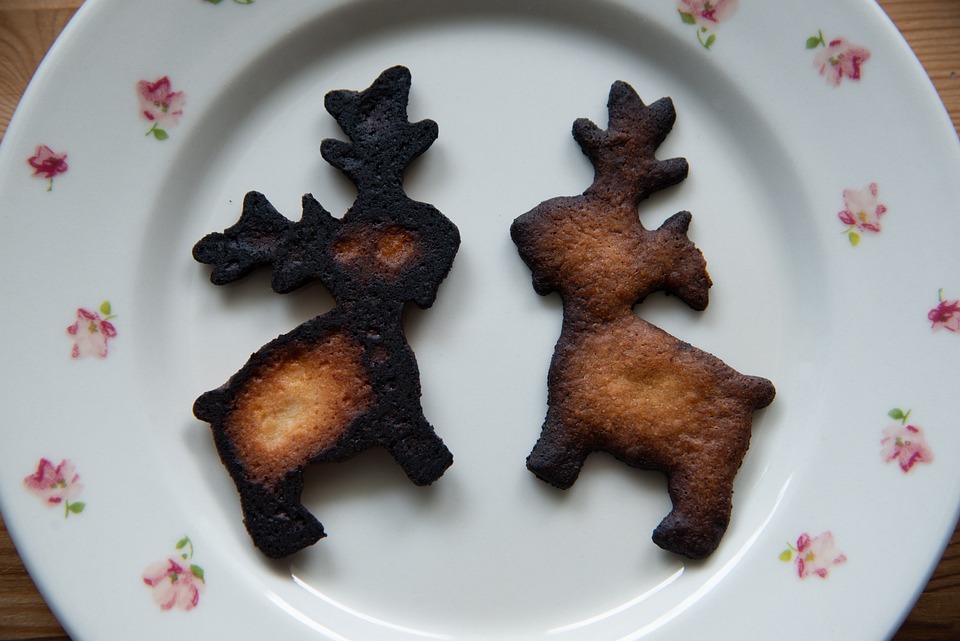 Image of burnt cookies